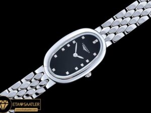 LON013D - Elegance Ladies SSSS Black TWF Swiss Qtz - 07.jpg